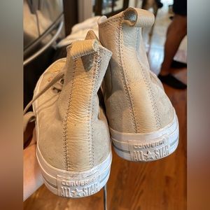 Suede/leather converse